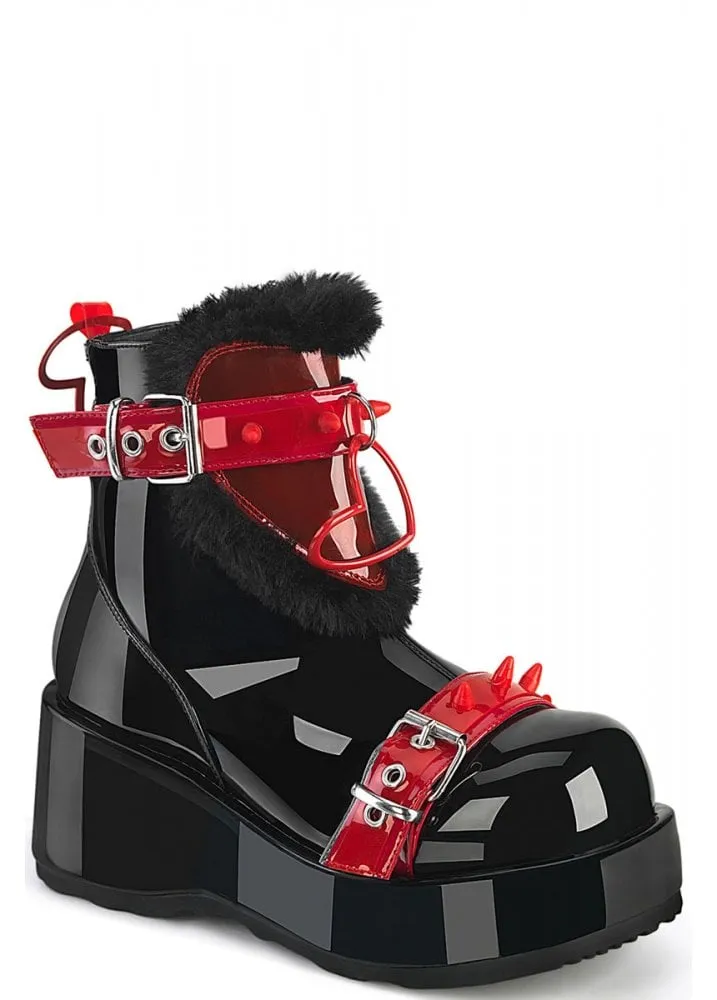 Cubby 57 Heart Strap Ankle Boot