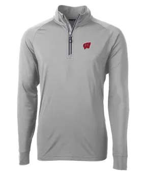 Cutter & Buck University of Wisconsin-Madison Badgers Long Sleeve Quarter-Zip Pullover