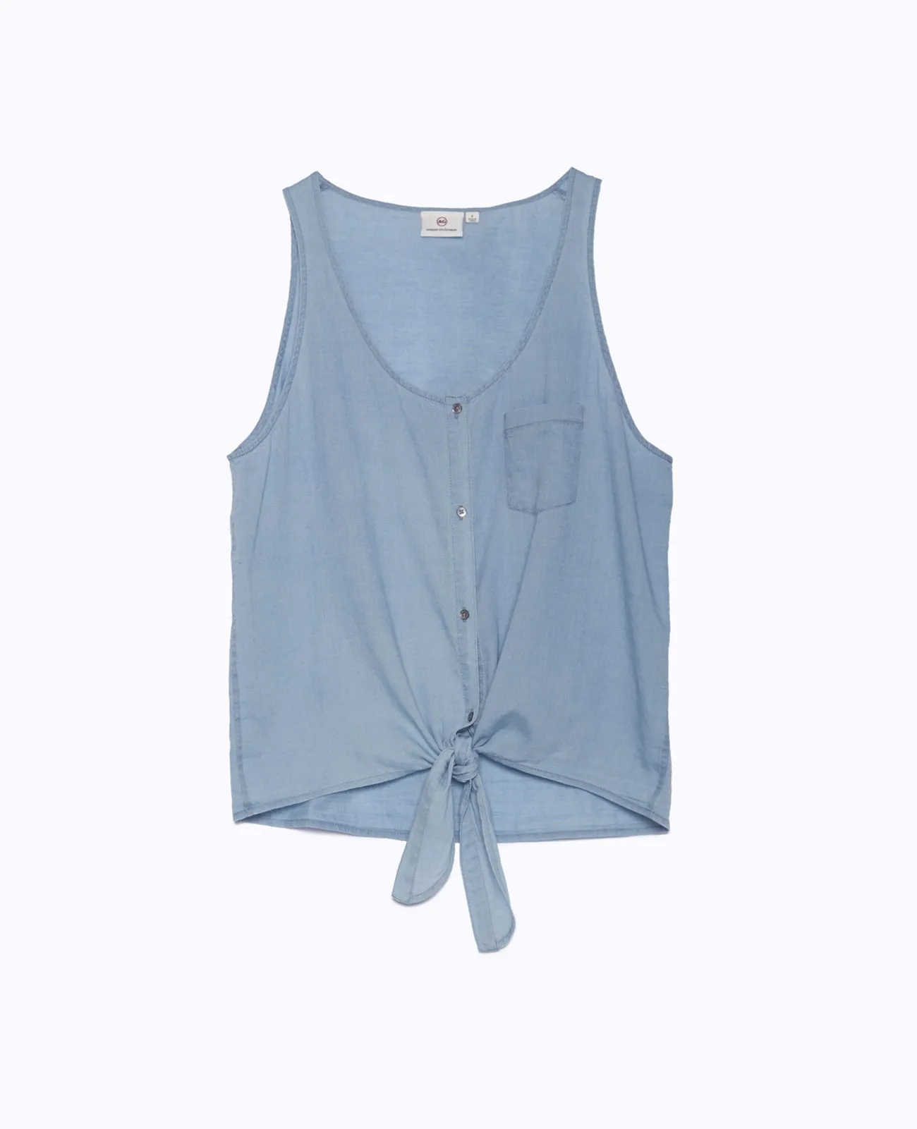     Cynthia Top   Sleeveless Button Up Tank  