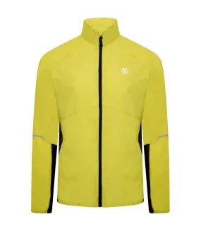 Dare 2B Mens Ablaze II Windshell Jacket (Neon Spring/Black) - UTRG7166