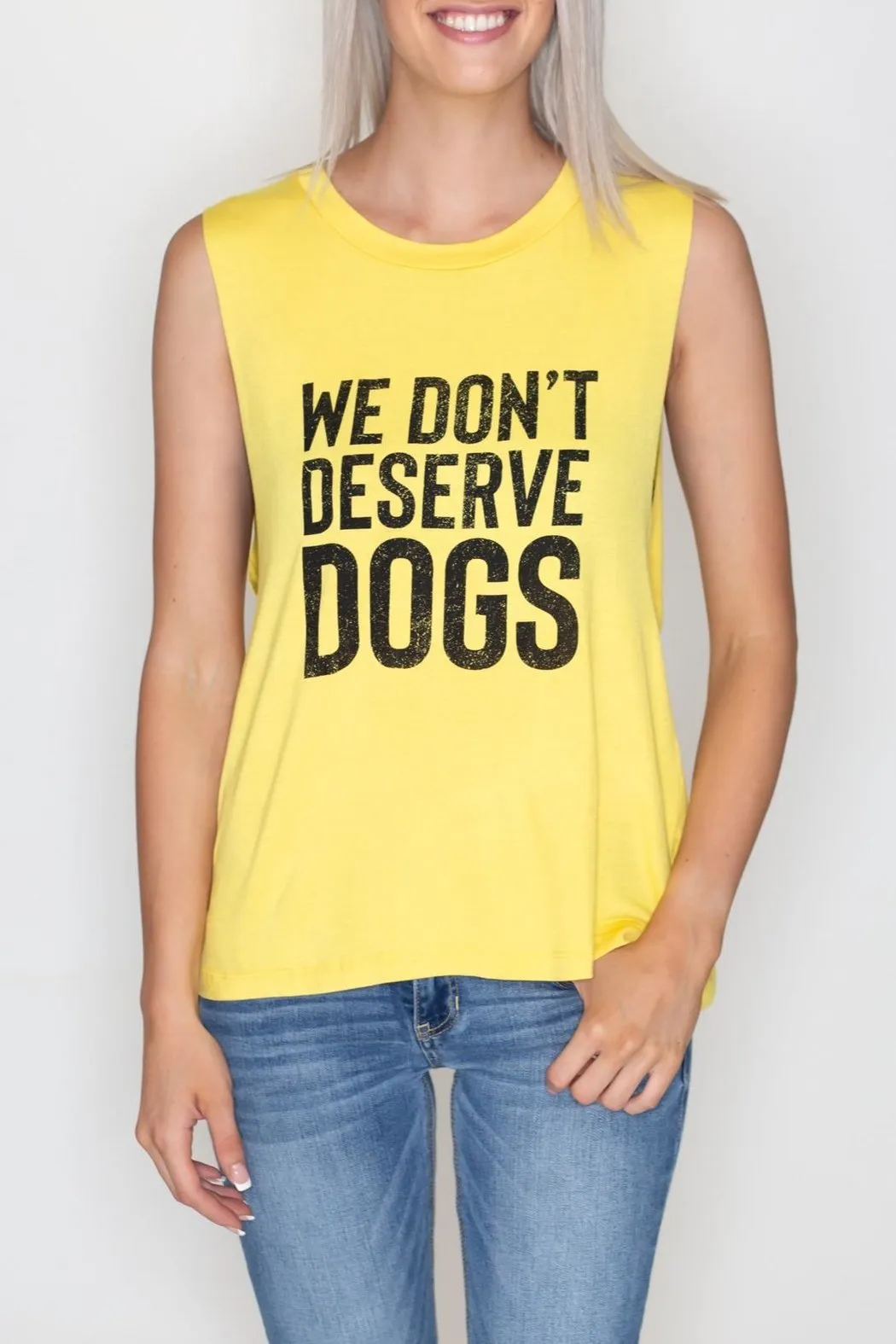 Deserve Dogs Tank