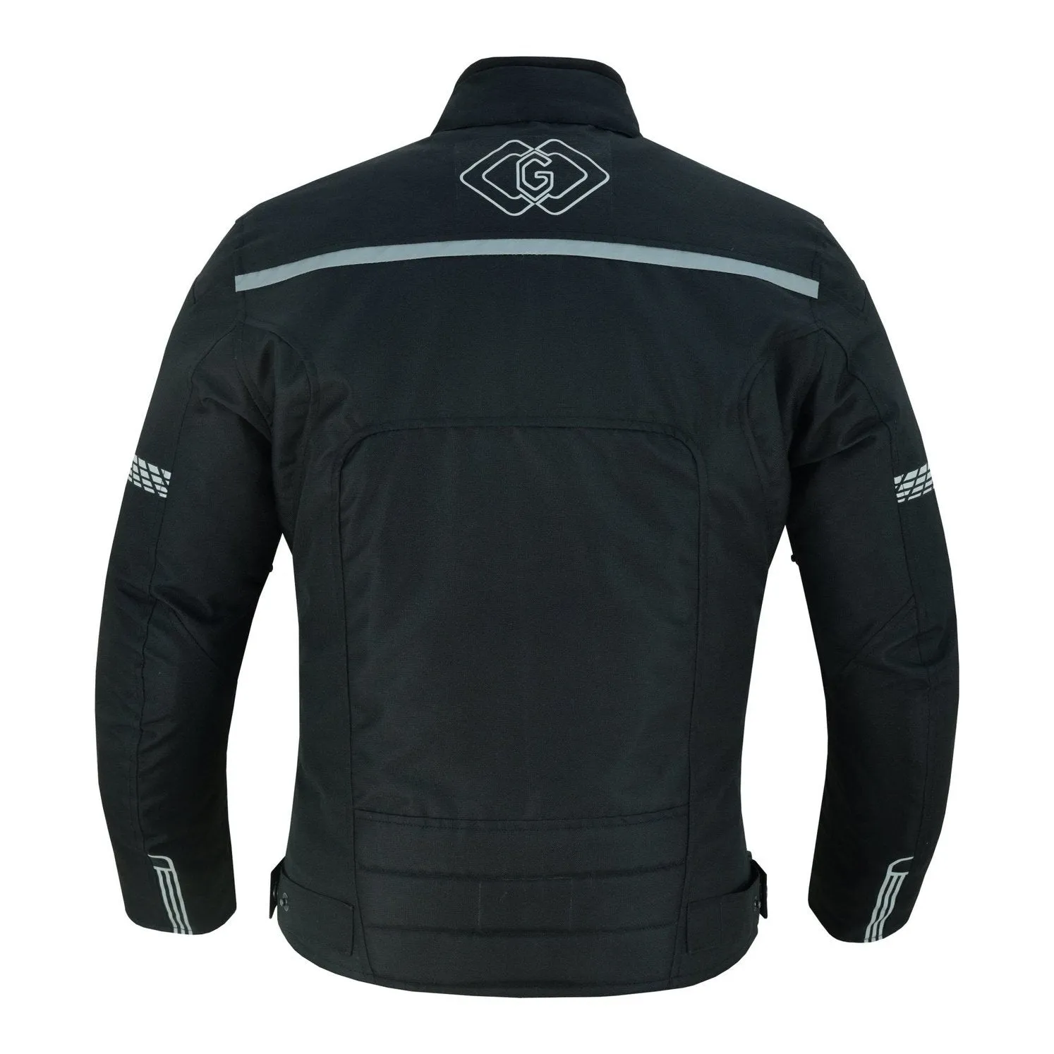 Devon Reflective Motorcycle Textile Armoured Waterproof Jacket