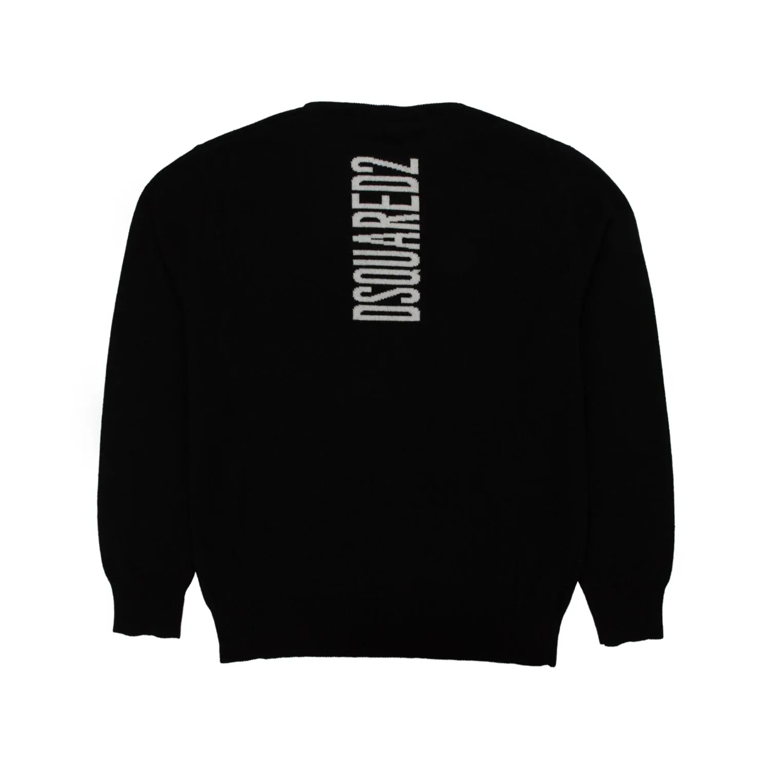 Dsquared2 Black Pullover For Boy And Teen