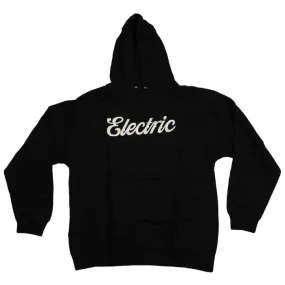 Electric Visual Cursive Pullover - Black - Mens Sweatshirt