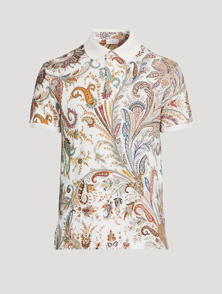 ETRO Paisley Polo Shirt