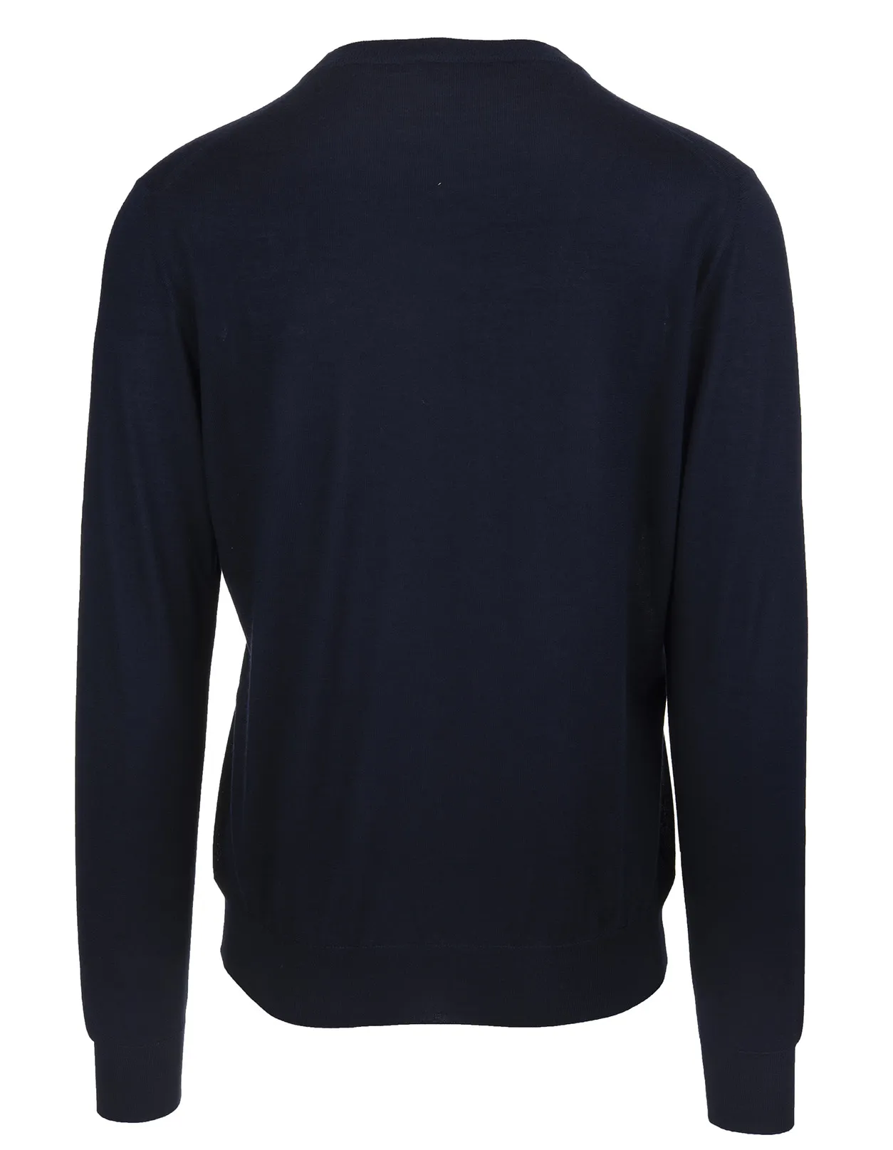 FEDELI Dark Blue Arg. Pullover In Cashmere and Silk