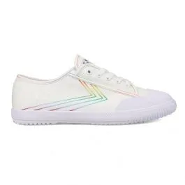 Feiyue FE LO 1920 Canvas Trainers - White/Rainbow