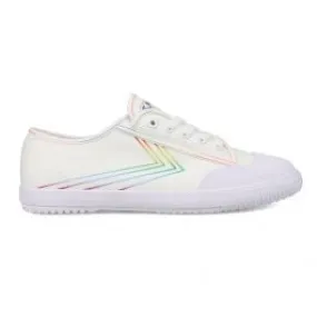 Feiyue FE LO 1920 Canvas Trainers - White/Rainbow