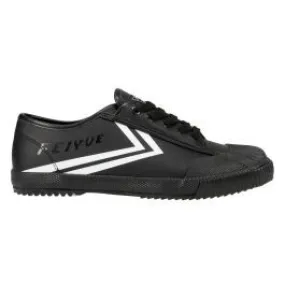 Feiyue FE LO 1920 Vegan Leather Trainers - Black/White