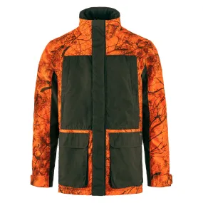 Fjallraven Brenner Pro Padded Jacket Orange Multi Camo / Deep Forest