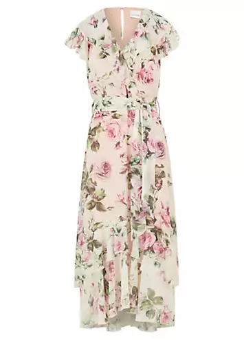 Floral Print Wrap Maxi Dress by Together | Look Again