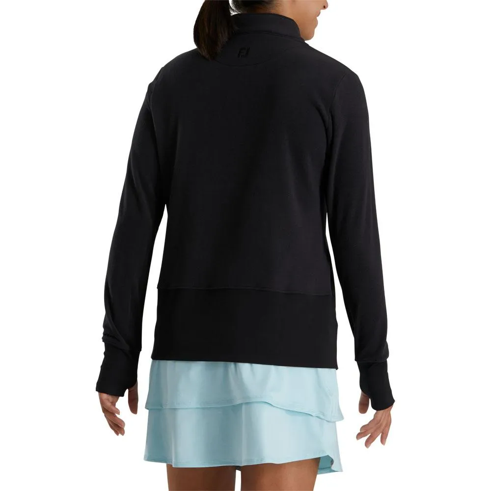 FootJoy Half-Zip Fleece Mid Layer Golf Pullover 2023 Women