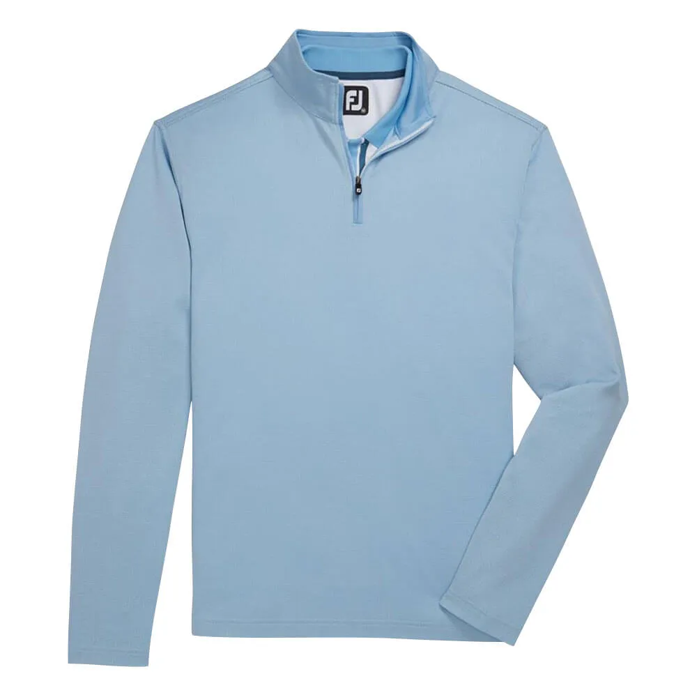 FootJoy Lightweight Jacquard 1/4 Zip Golf Pullover 2023