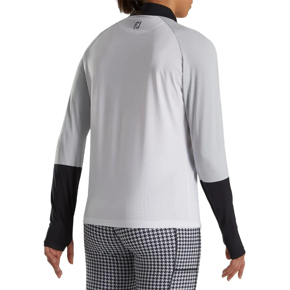 FootJoy Micro Stripe Sun Protection Shirt Golf Pullover 2023 Women