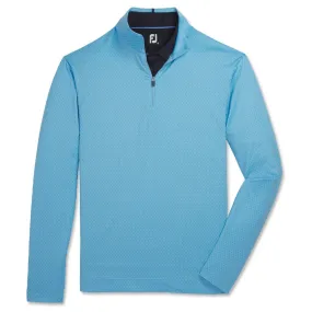 FootJoy Tonal Print Knit Midlayer Golf Pullover 2023