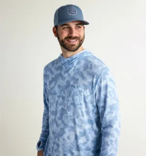 Free Fly Men's Bamboo Lightweight Hoodie: Tide Water Camo