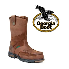 GEORGIA BOOT Men's Athens Waterproof Wellington 10 Inch G4403