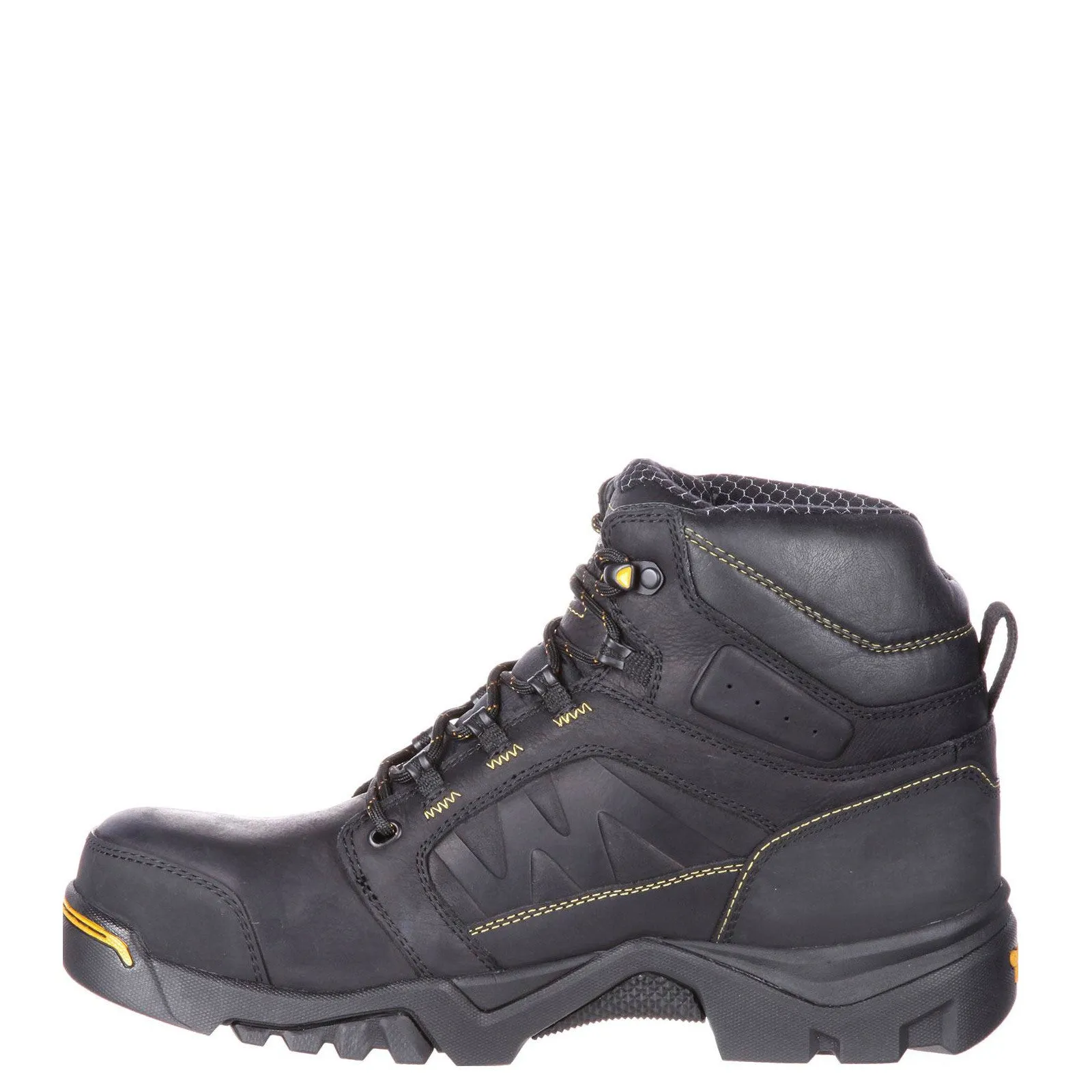 Georgia Men's 6 Amplitude Composite Toe Waterproof Work Boot - Black GB00130