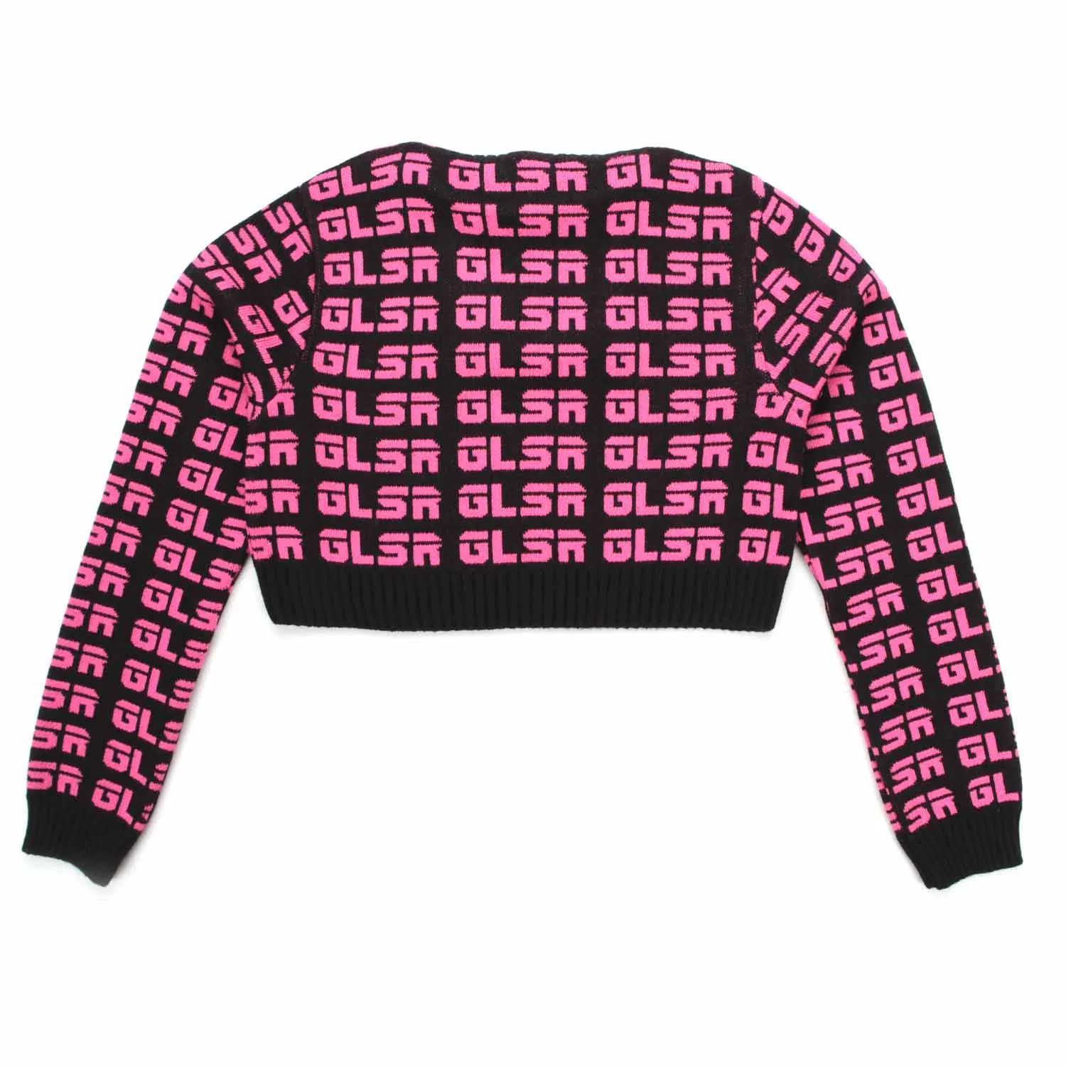 Glsr Cropped Pullover With Logo For Girl