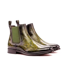 --Hand Made Patina Chelsea Boot Classic-