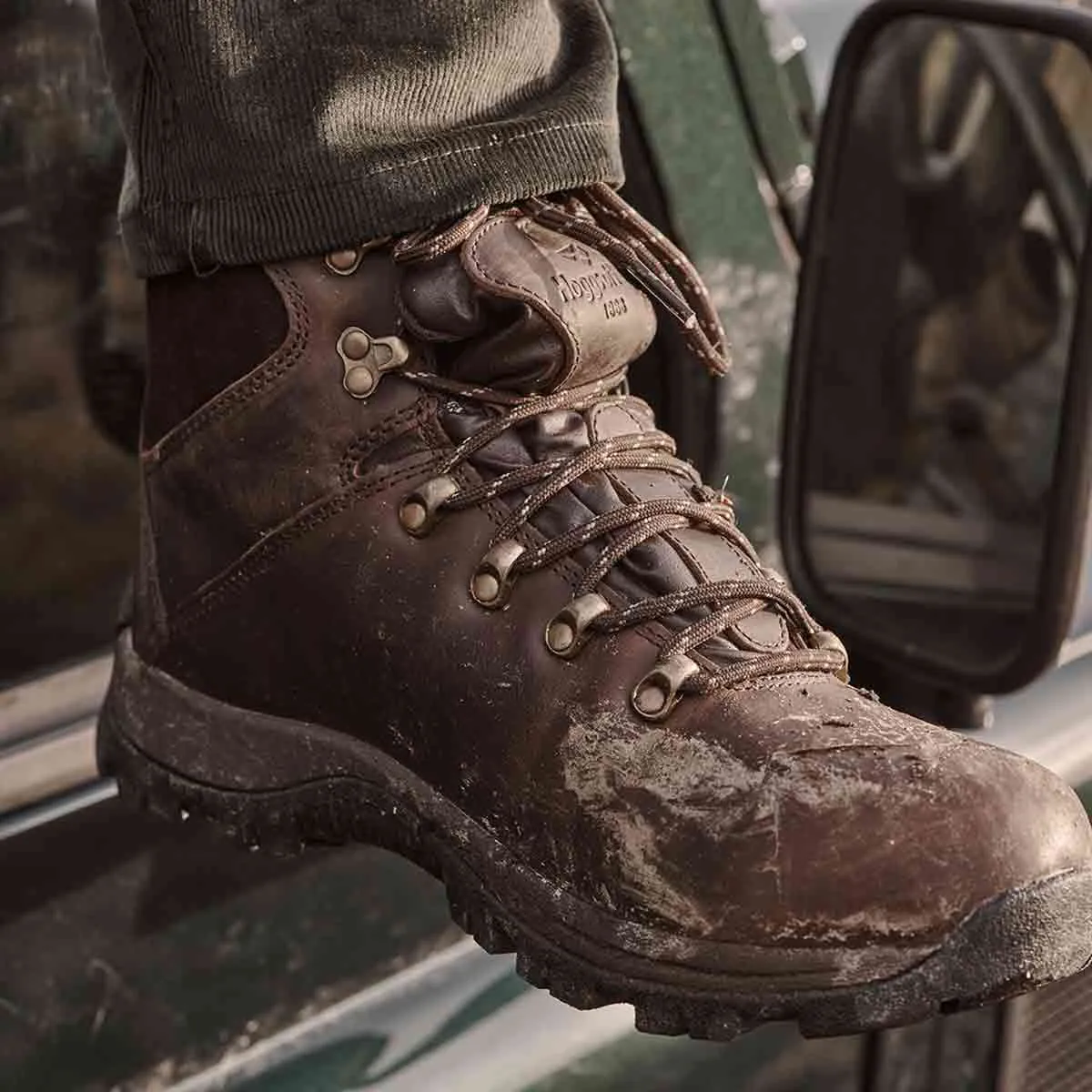 Hoggs of Fife Glencoe Waxy Leather Waterproof Trek Boot