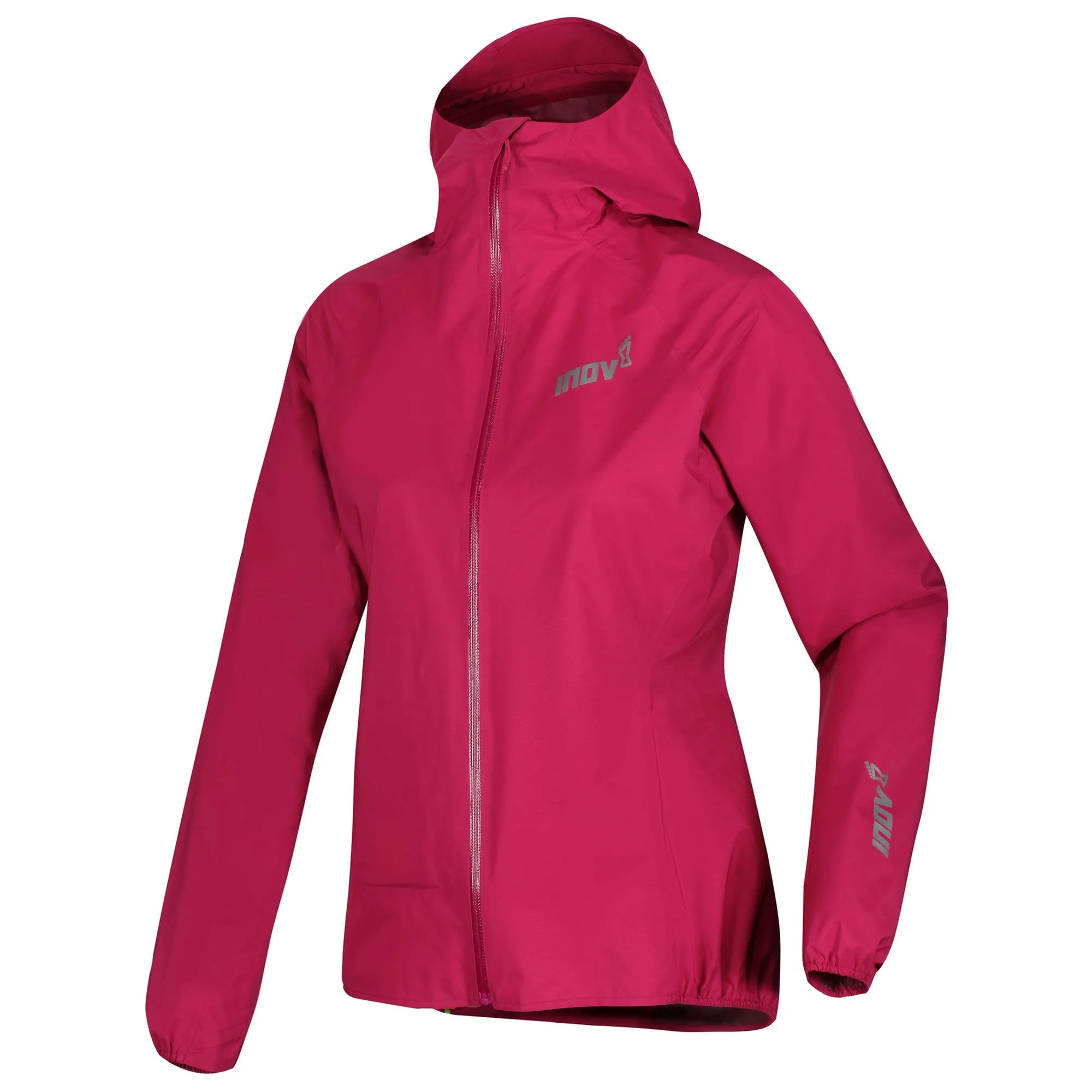 Inov8  Stormshell Womens Waterproof Running Jacket Full Zip Pink