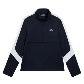 J.Lindeberg Carl Mid Layer Golf Pullover JL Navy - SS24