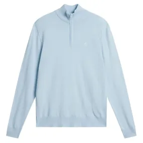 J.Lindeberg Kian Zipped Golf Pullover Skyway - SS24