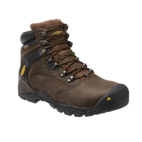 KEEN Utility Men's Louisville 6" Waterproof Steel Toe Boot Cascade Brown