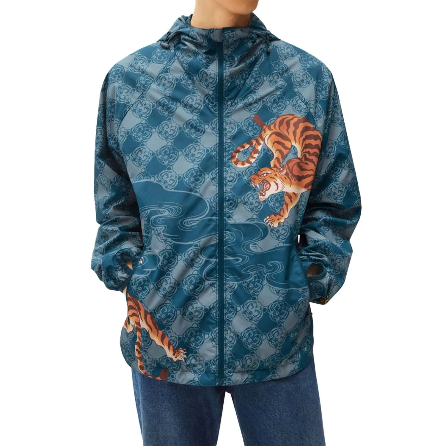 Kenzo Men's 'Year of The Tiger' Zodiac Tiger Windcheater Jacket