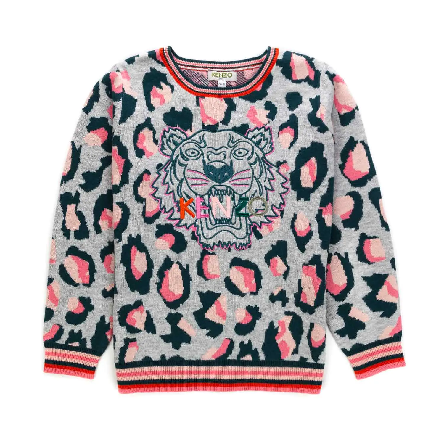 Kenzo Tiger Pullover For Girls