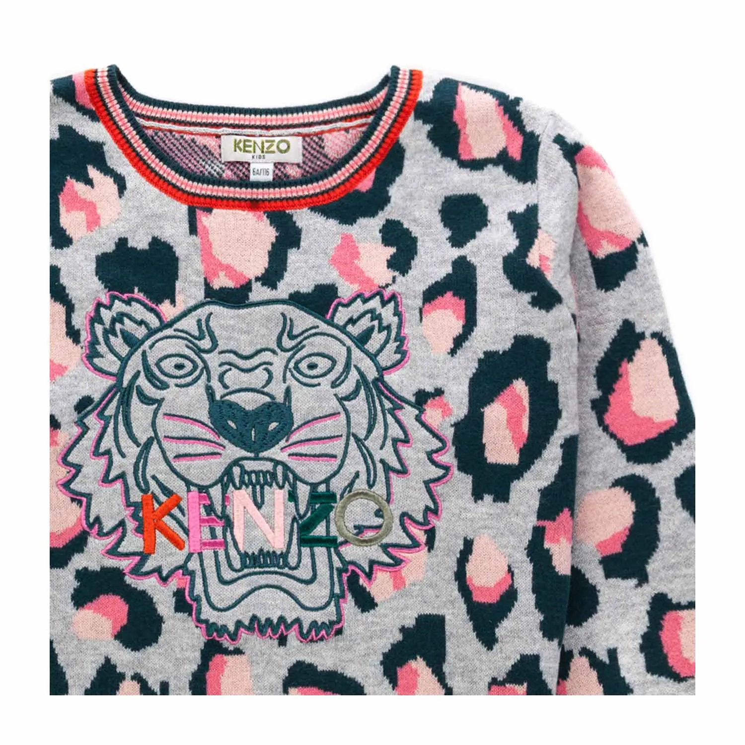 Kenzo Tiger Pullover For Girls