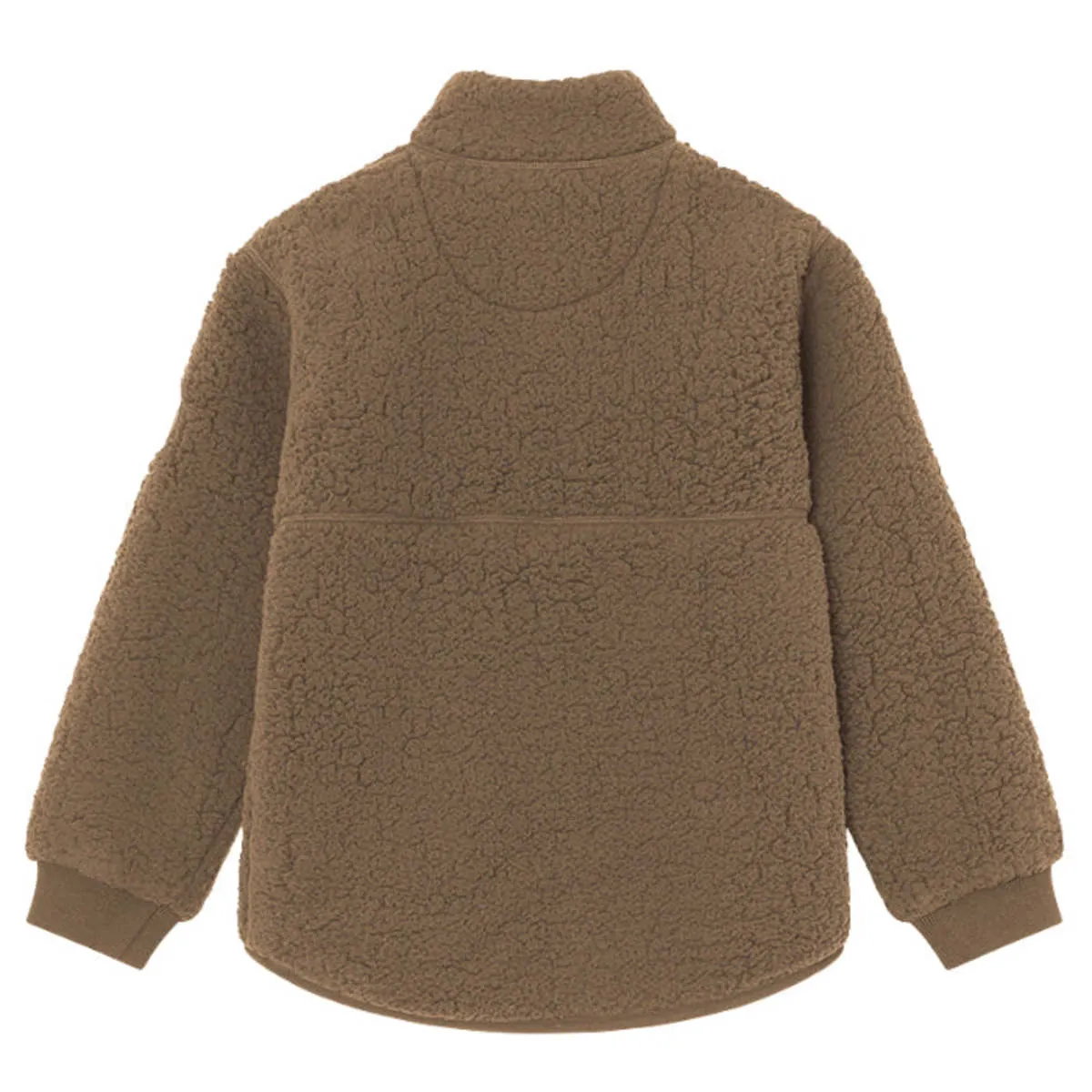 Kids Mini A Ture Child Saleh Teddyfleece Jacket Morel - Grey