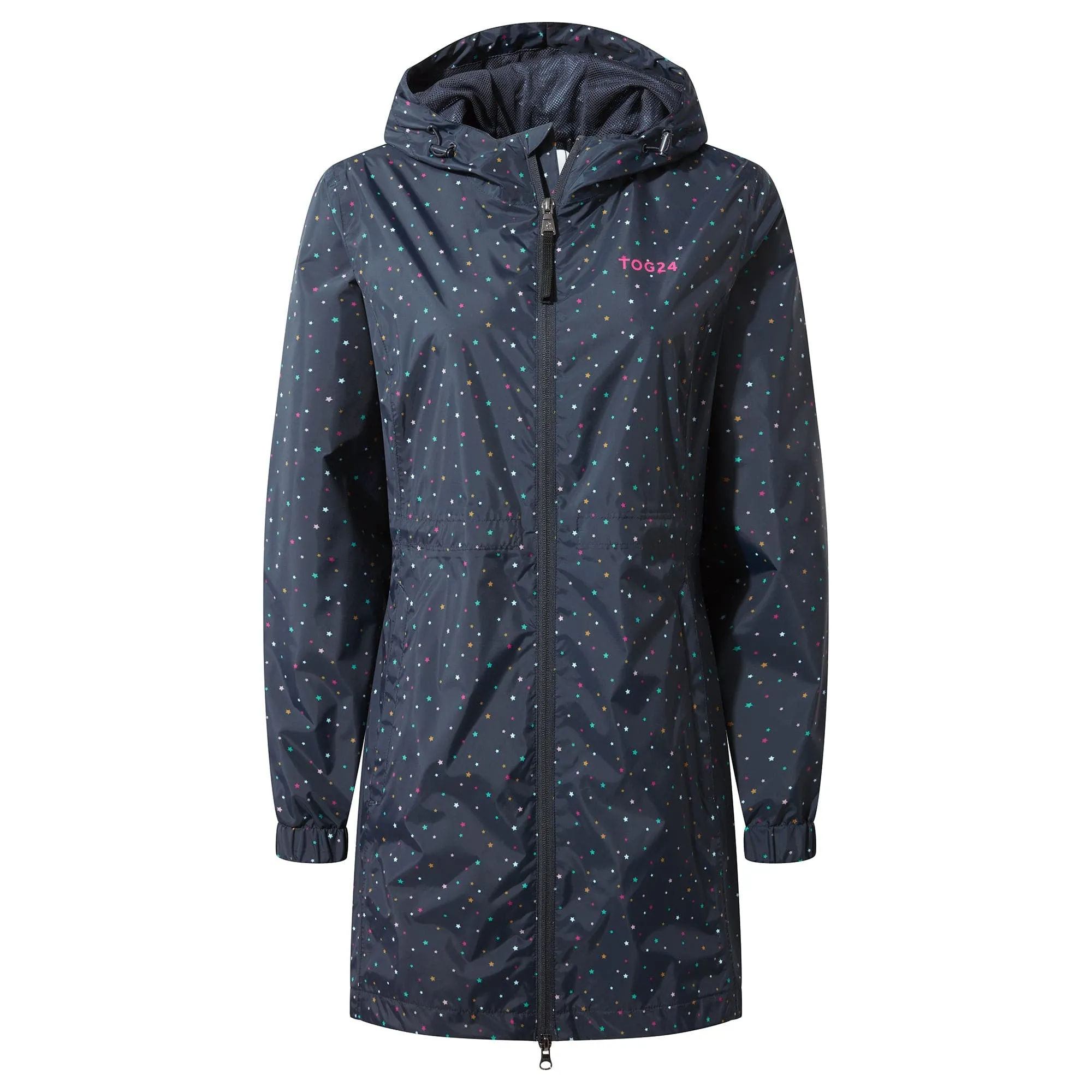 Kilnsey Womens Waterproof Jacket - Dark Indigo Scattered Star