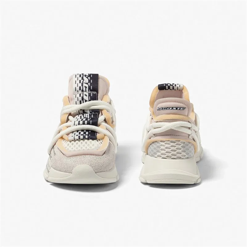 Lacoste Mens L003 Active Runway Trainers Off White/Off White