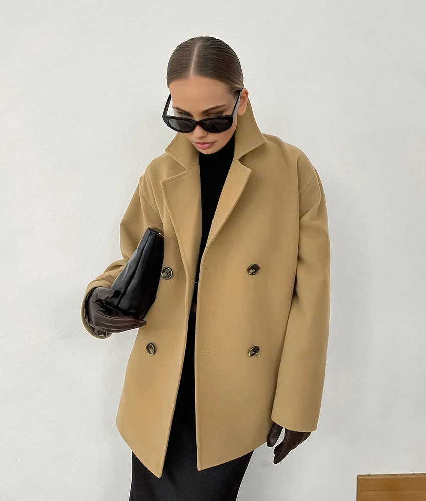 Lapel Warm Jacket