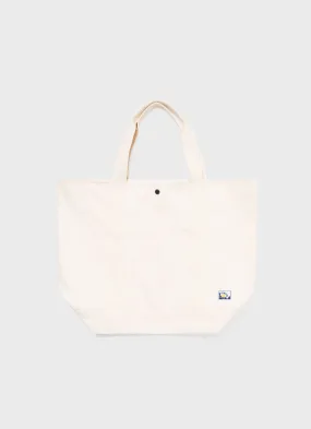 Large Tote in Off White