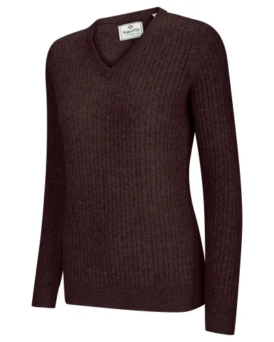 Lauder Ladies Cable Pullover by Hoggs of Fife | Hoggs of Fife