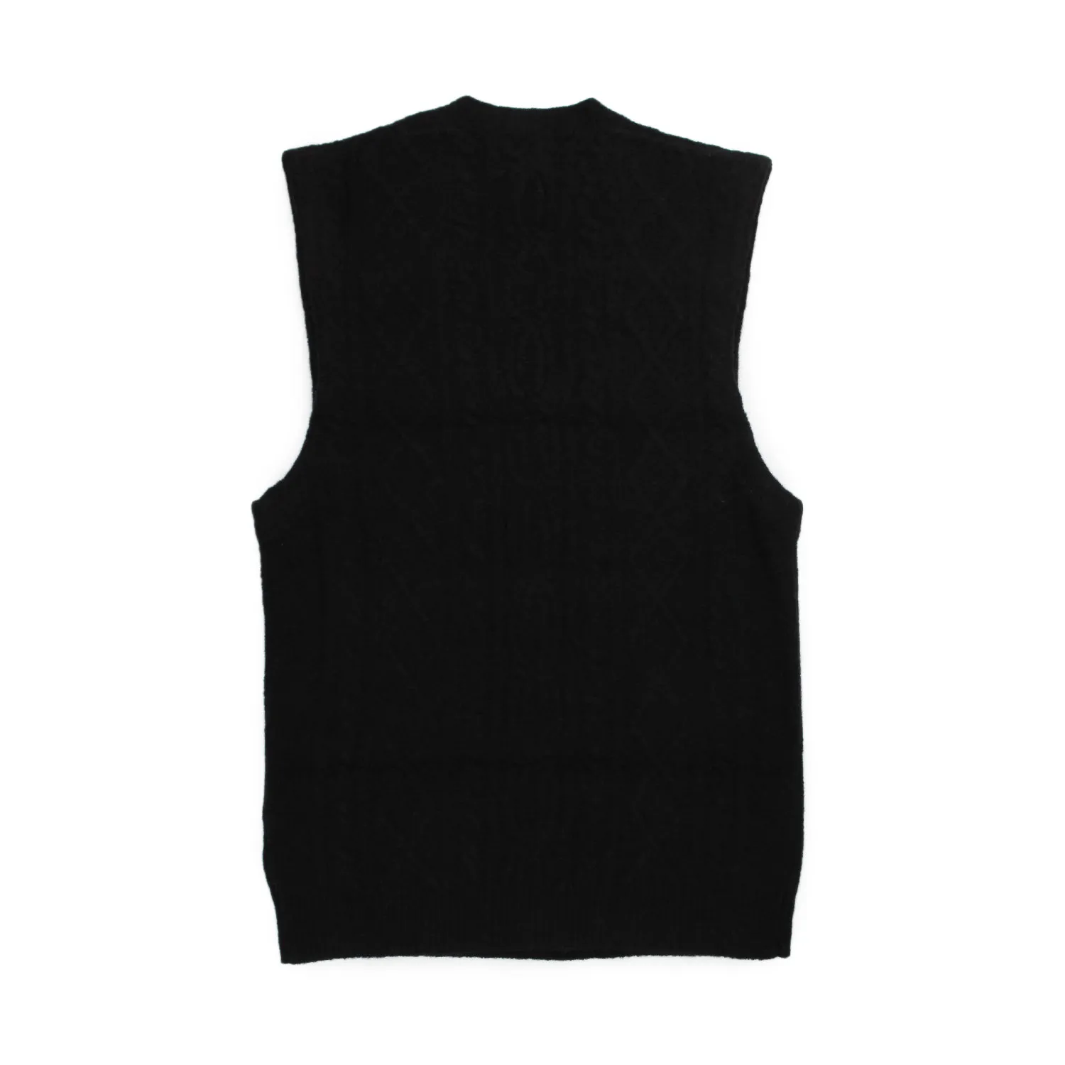 Les Coyotes De Paris Black Sleeveless Pullover For Girl