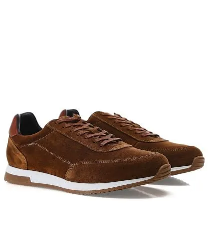 Loake Tan Suede Bannister Trainers | Jules B