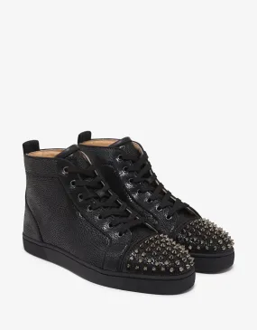 Lou Spikes Orlato Crosta Wax High Top Trainers -