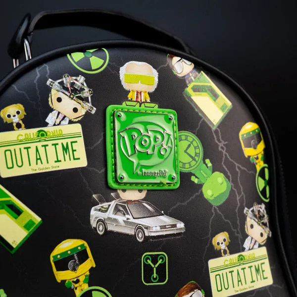 Loungefly x Back To The Future Glow In The Dark Plutonium Backpack