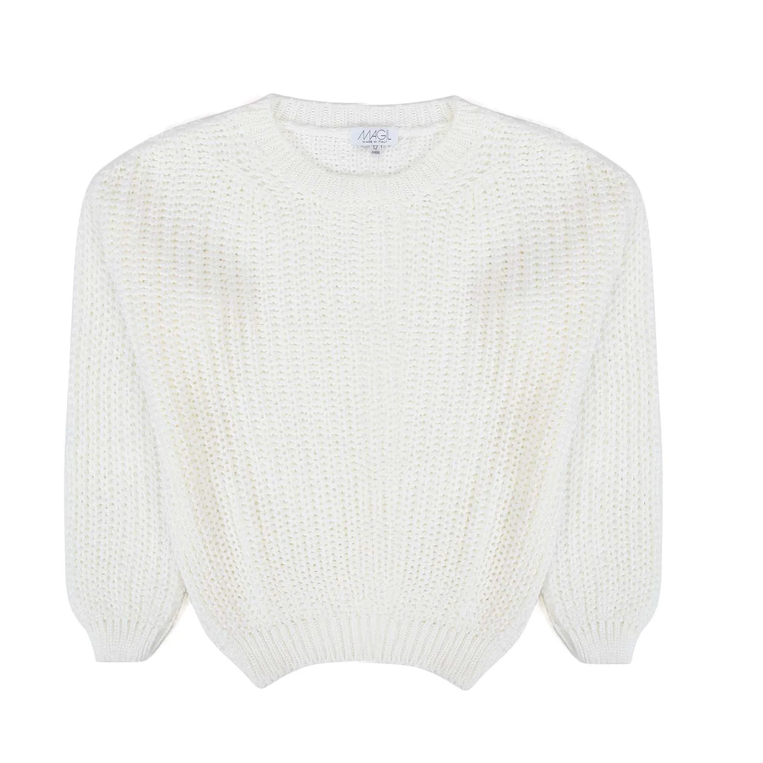 Magil White Spring Pullover For Girls And Teen