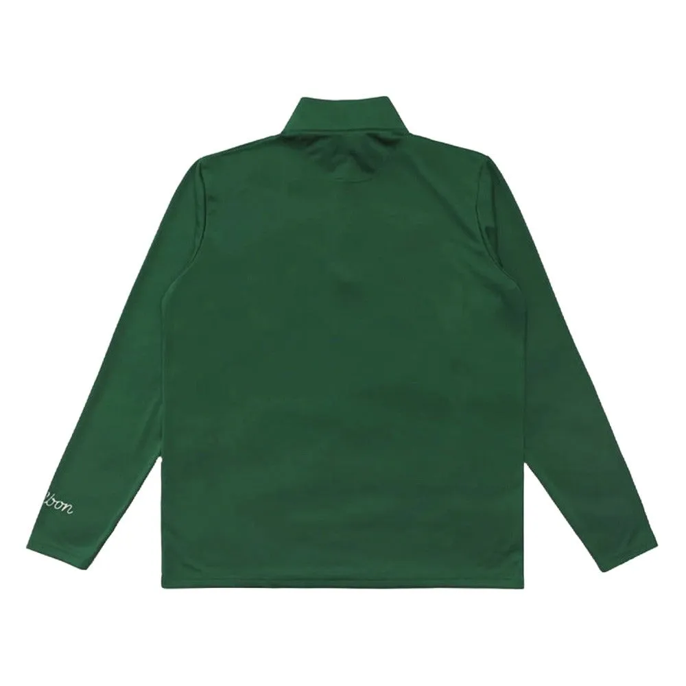 Malbon Evergreen Performance 1/4 Zip Golf Pullover Evergreen - FW24