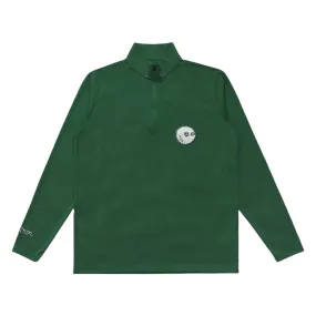 Malbon Evergreen Performance 1/4 Zip Golf Pullover Evergreen - FW24