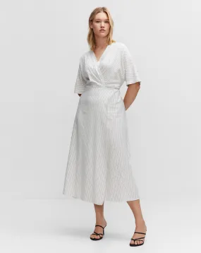 Mango Aldas Wrap Midi Dress | Simply Be