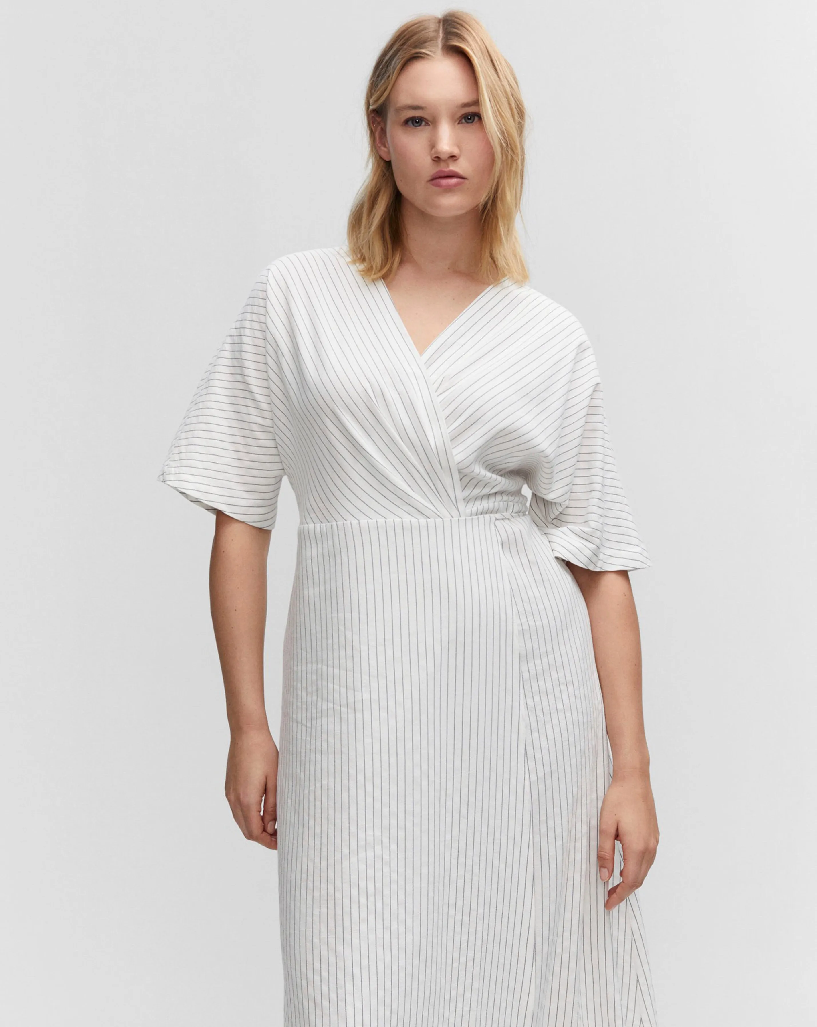 Mango Aldas Wrap Midi Dress | Simply Be