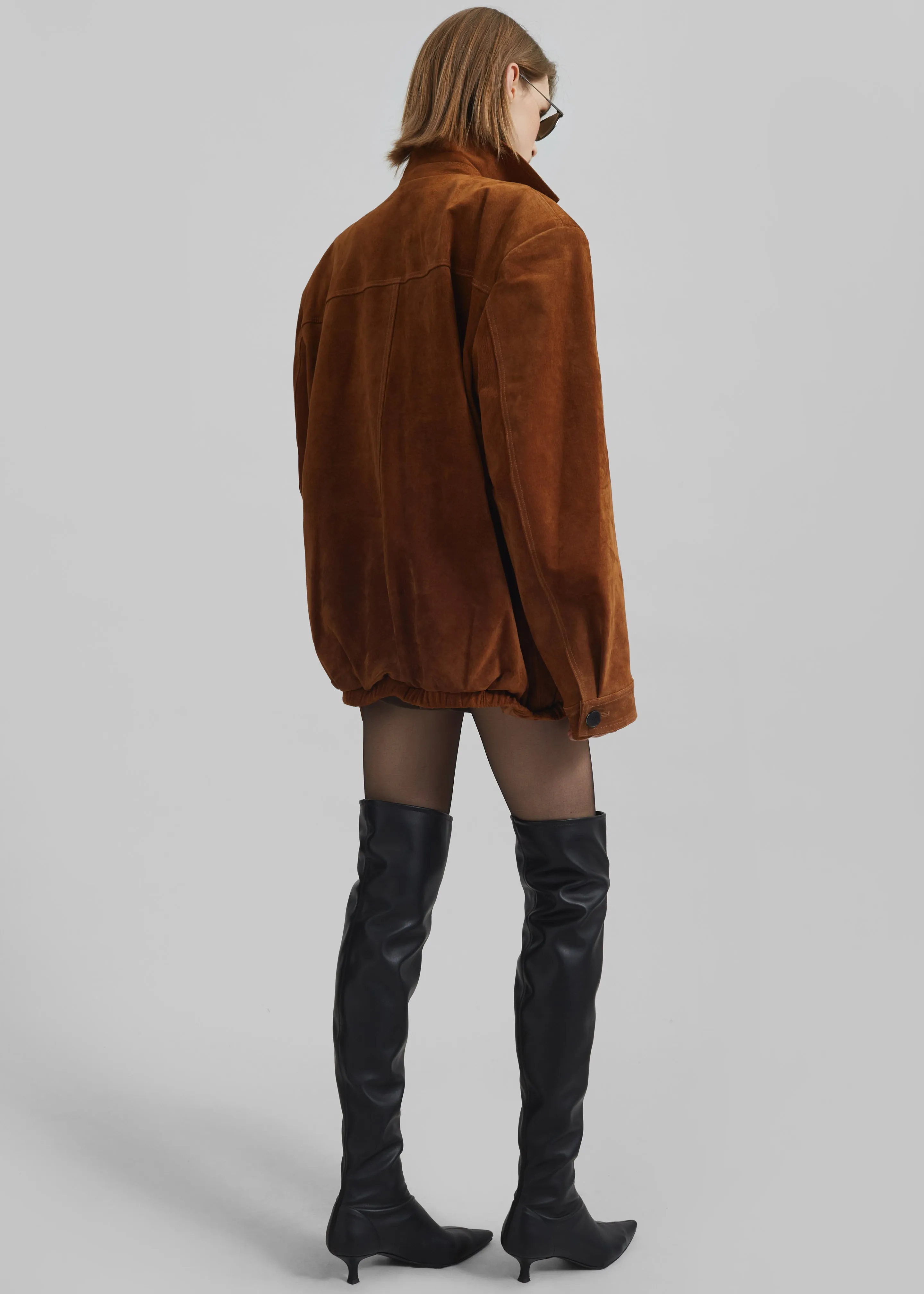 Marlo Suede Jacket - Hazelnut