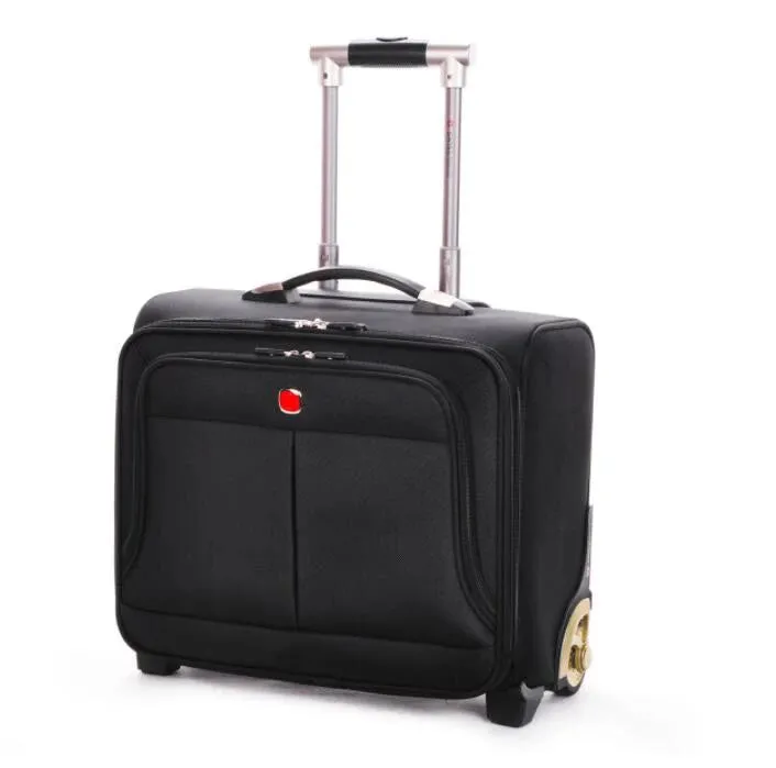 Men and Women Business Style Luggage Boarding Suitcase with Wheels