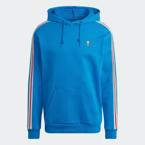 Men's adidas Originals 3-Stripes Hoodie Bright Royal